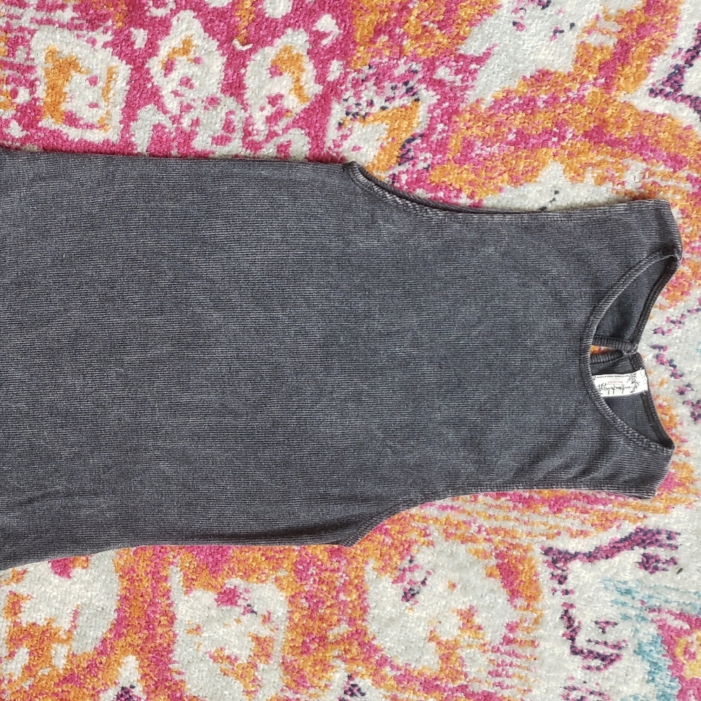 Intimately Free People Ribbed Bodysuit Sz S